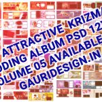 100 Attractive Karizma Wedding Album Psd 12x36 2021 For Free Download Vol. 05