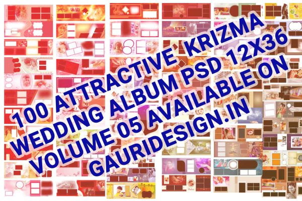 100 Attractive Karizma Wedding Album Psd 12x36 2021 For Free Download Vol. 05