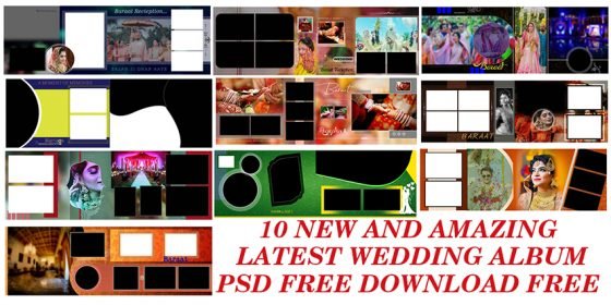 10 Best Wedding Album Psd 12x36 2021 For Free Download gauridesign