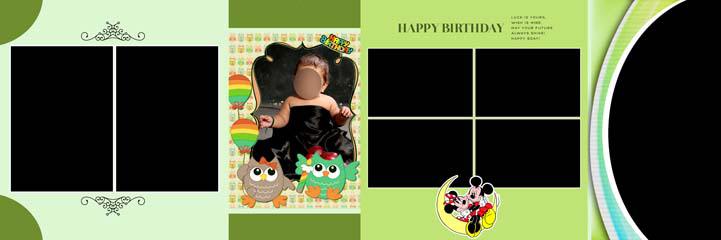 Happy Birthday Album PSD 2021 12x36 2021