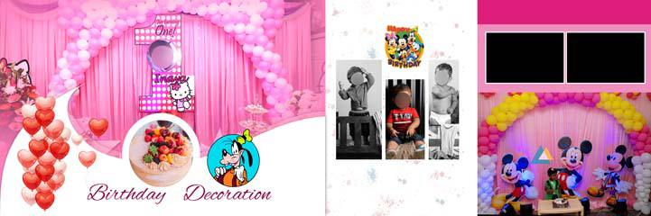 Happy Birthday Album PSD 2021 12x36 2021