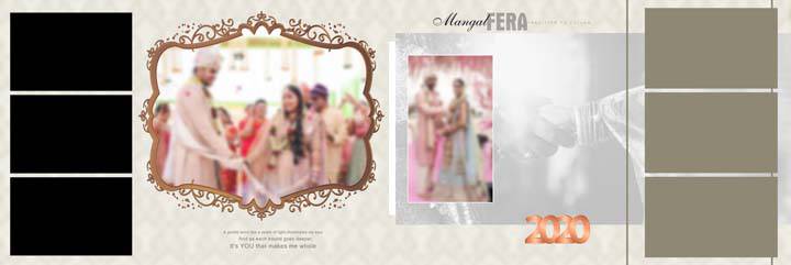 Mangal Fera Wedding Album PSD Free download 12x36 2021 Gauridesign