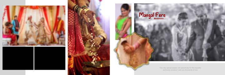 Mangal Fera Wedding Album PSD Free download 12x36 2021 Gauridesign