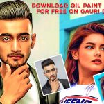Amazing Oil Paint Action for photoshop free download by Gauri design