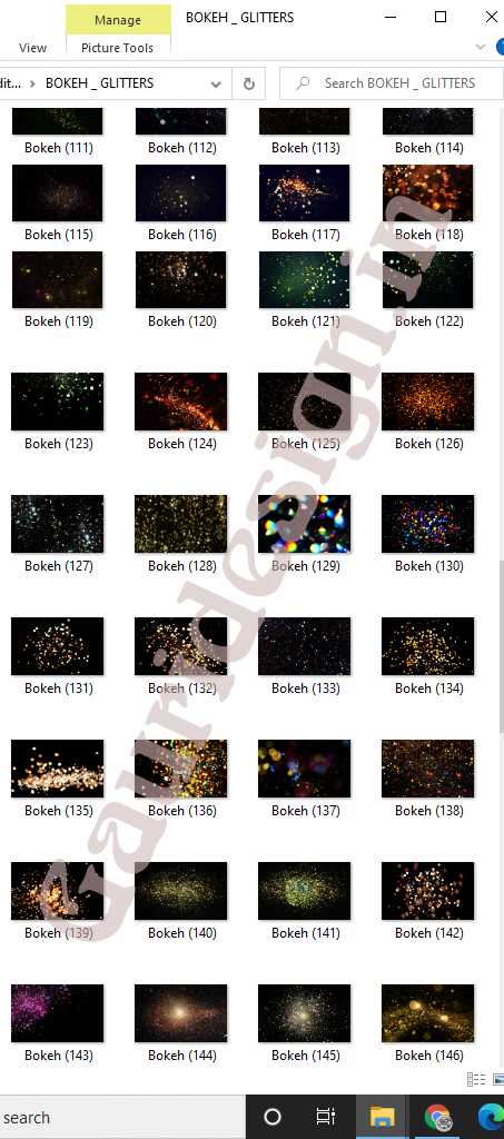 150 Bokeh Overlay Effect Photoshop Free download