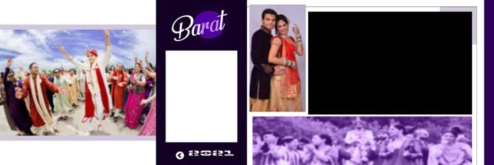 Barat Ceremony Wedding Album PSD Free download By Gauri Design 