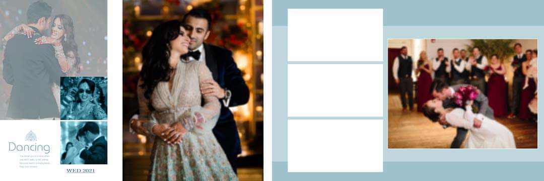 Sangeet Wedding Album PSD by gauri design