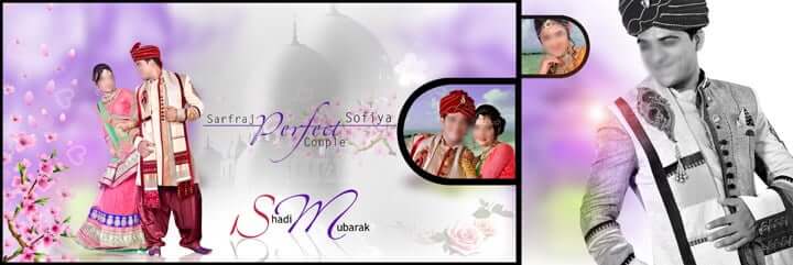 muslim wedding album psd Gauridesign.in