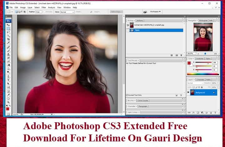 Adobe Photoshop CS3 Extended Free Download For Lifetime by Gauri Design