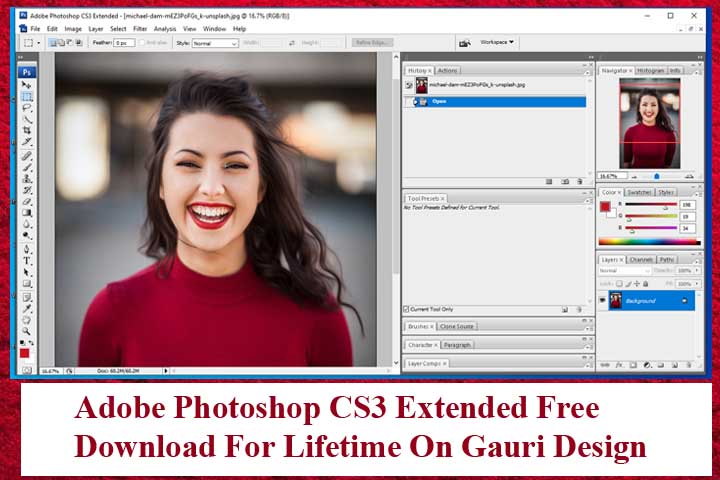 Adobe Photoshop CS3 Extended Free Download For Lifetime by Gauri Design