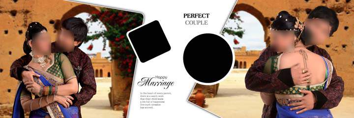 Wedding album dm 12x36 psd free download by Gauri Design