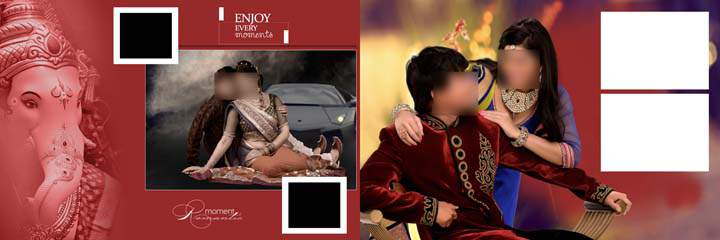 Wedding album dm 12x36 psd free download by Gauri Design