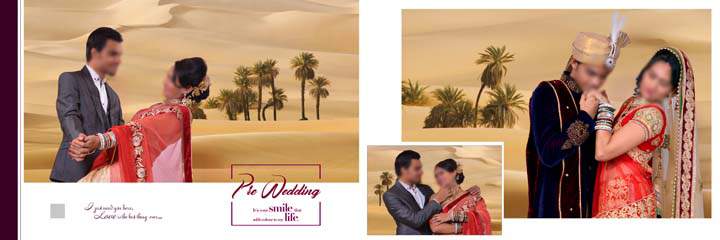 Wedding album dm 12x36 psd free download by Gauri Design