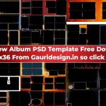35 New Album PSD Template Free Download 12x36 by Gauri Design