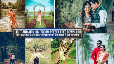 Light And Airy Lightroom Preset Free Download
