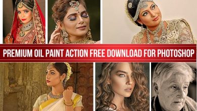 Premium Oil Paint Action Free Download by gauri design