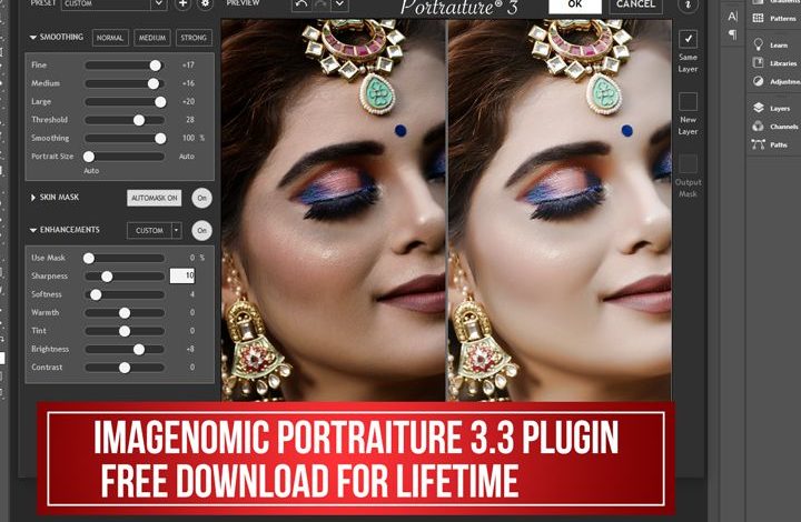 Imagenomic Portraiture 3.3 Plugin Free Download For Lifetime