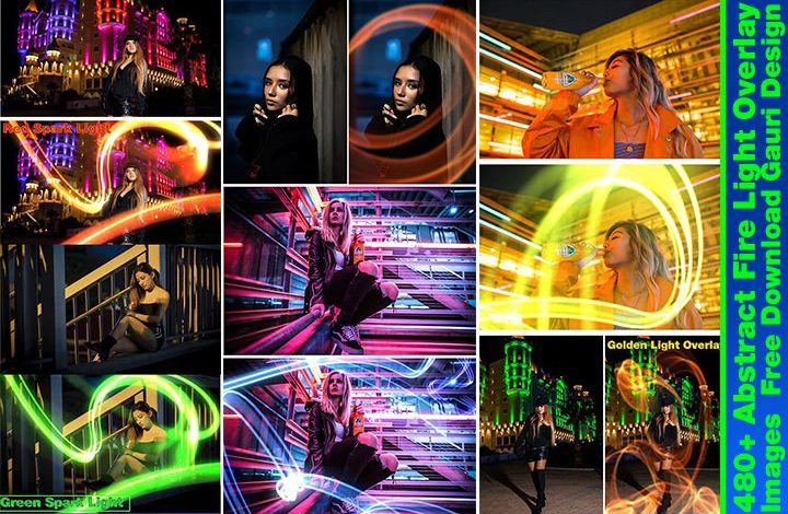 480+ Abstract Fire Light Overlay Images Free Download