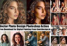 Vector Photo Design Photoshop Action Free Download