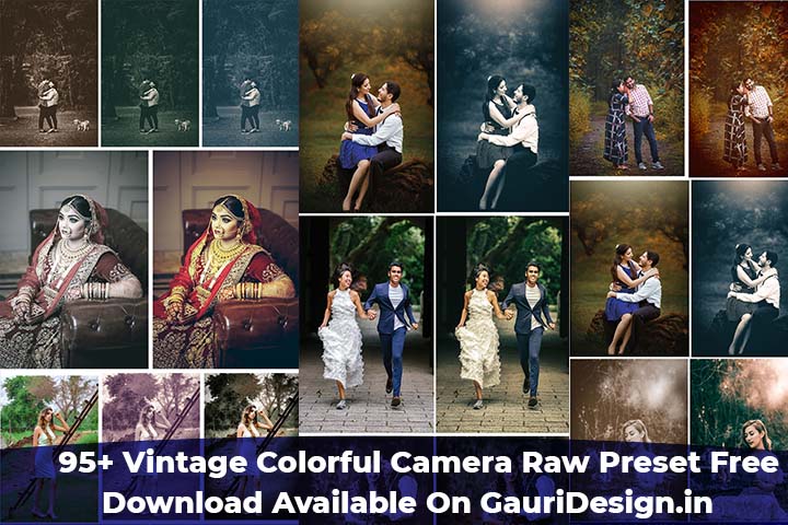 95+ Vintage Colorful Camera Raw Preset Free Download
