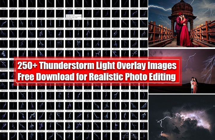 250+ Thunderstorm Light Overlay Images Free Download by Gauri Design