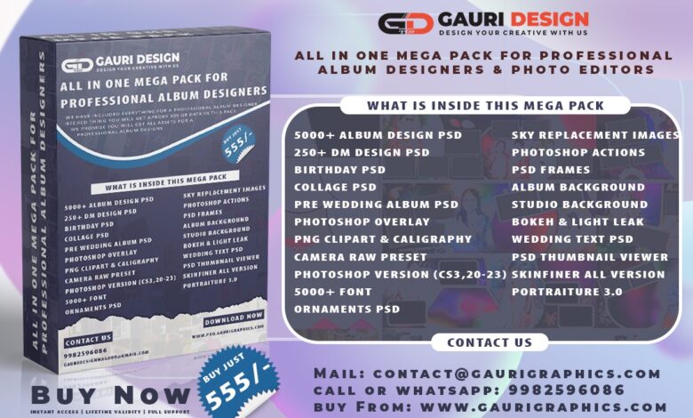 Amazing Album Design Mega Bundle 2023