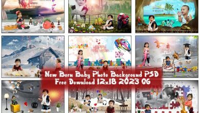 New Born Baby Photo Background PSD Free Download 12x18 2023 06