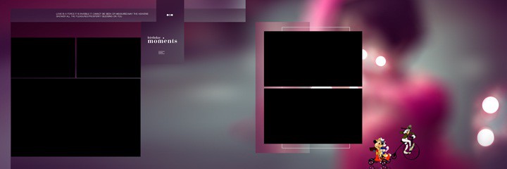 New Classic Album Design Layout PSD 12x36 Template Free Download 2023 11