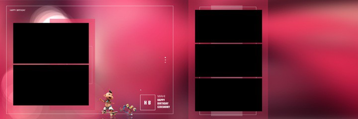 New Classic Album Design Layout PSD 12x36 Template Free Download 2023 11