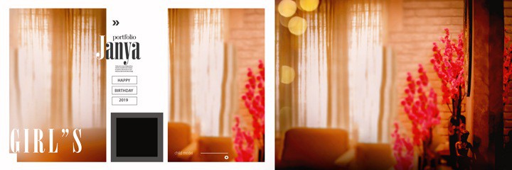 New Creative Prewedding Album PSD Background Layout 12x36 2022 04