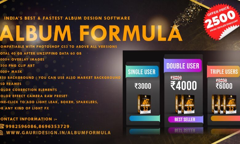 Album Formula 3.2 | India's Best Album Design Software By Gauri Design