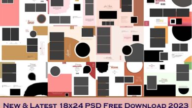 Amazing 18X24 Album Design PSD Free Download 2023