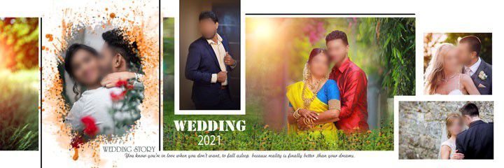 Indian Wedding Album Design 12x36 Psd Free Download 2023
