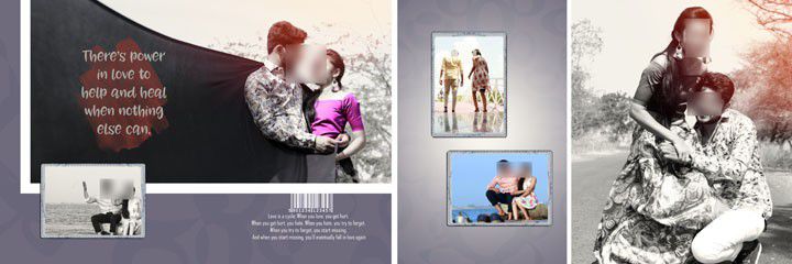 Creative Wedding Album Design PSD Free Download 2023