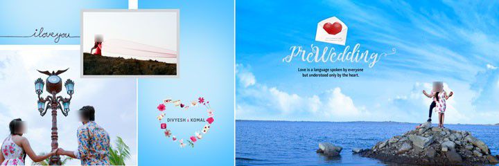 Creative Wedding Album Design PSD Free Download 2023