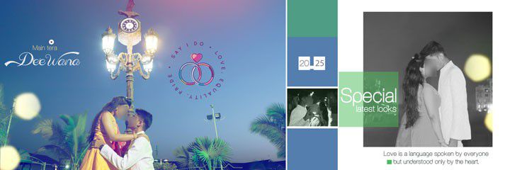 Creative Wedding Album Design PSD Free Download 2023