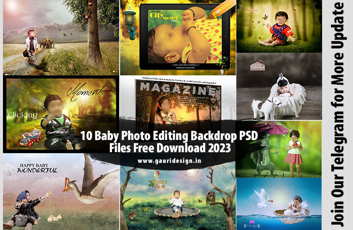 10 Baby Photo Editing Backdrop PSD Files Free Download 2023