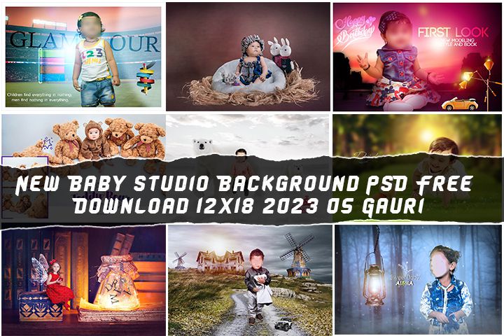 New Baby Studio Background PSD Free Download 12x18 2023 05