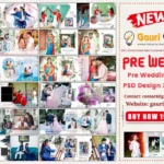 12×36 Pre Wedding Album PSD Design 2025 Vol 31