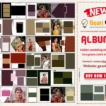 Indian wedding album design PSD Template 2025 Download Vol 44