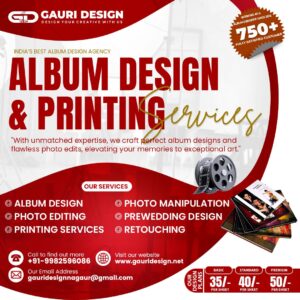 Album Design Services Banner India